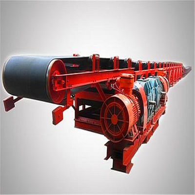 Подгонянная полностью extendable конвейерная лента для погрузо-разгрузочной работы кусковых материалов