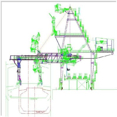 Тип затяжелитель винта корабля для погрузо-разгрузочной работы кускового материала на терминале морского порта