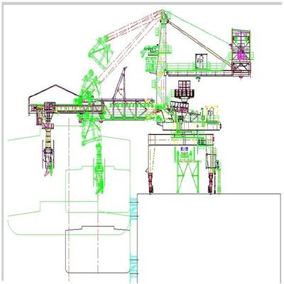 Тип затяжелитель винта корабля для погрузо-разгрузочной работы кускового материала на терминале морского порта