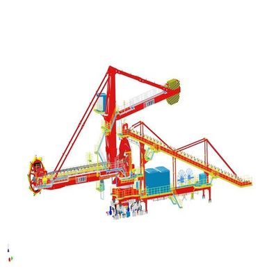 емкость 4000t/h штабелируя и исправляя оборудование для электростанции
